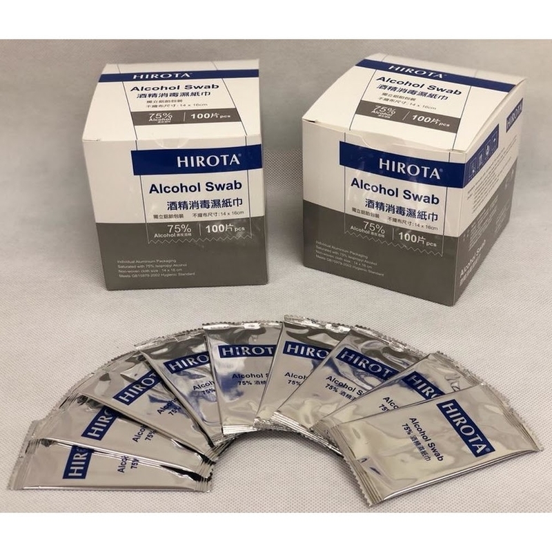 Hirota Alcohol Swab 75%