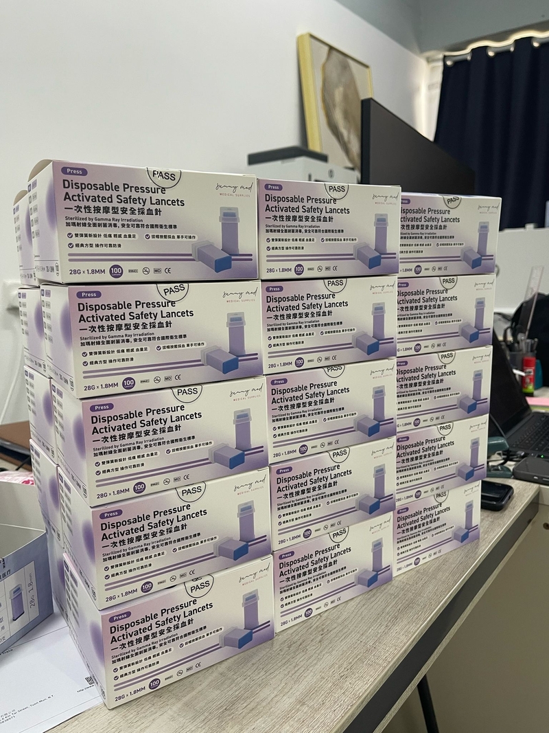 Disposable Safety Lancets 28G x 1.8mm